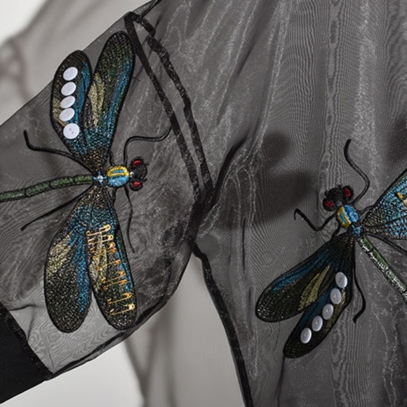 Korean Dragonfly Blouse - Picture 6 of 7